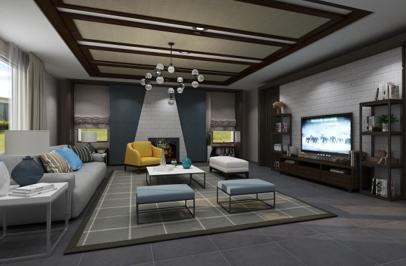 Chinese style living room