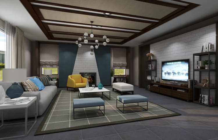 Chinese style living room