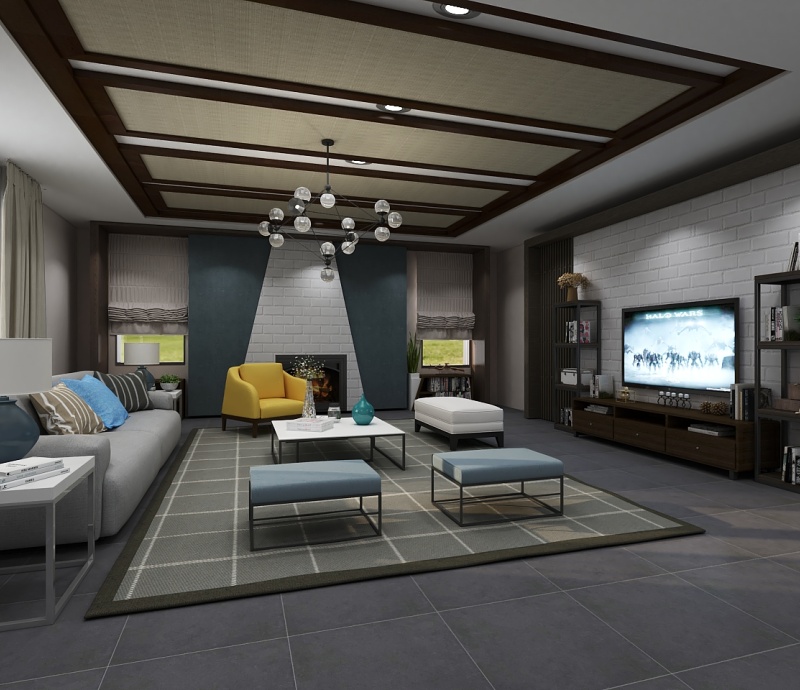 Chinese style living room