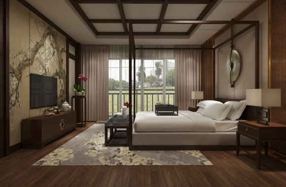 Chinese style bedroom