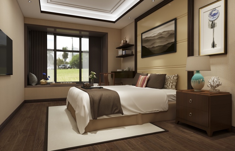 Chinese style bedroom