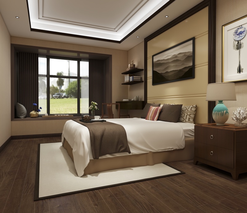 Chinese style bedroom