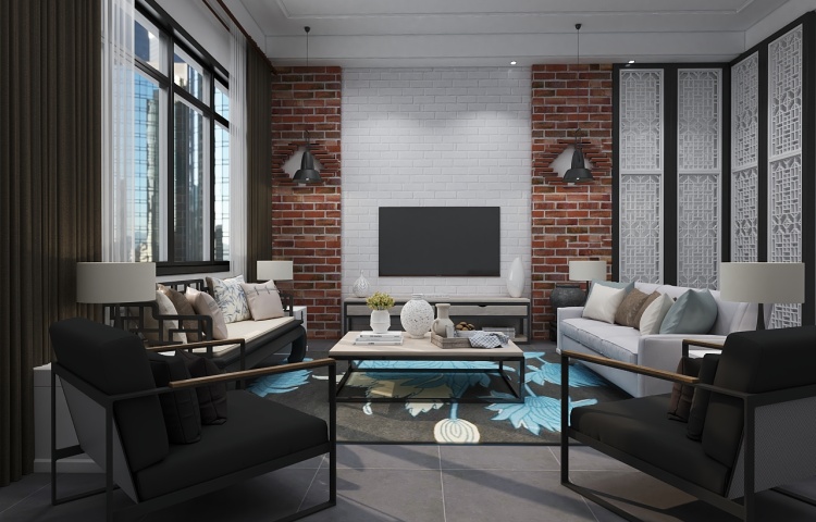 Chinese style living room