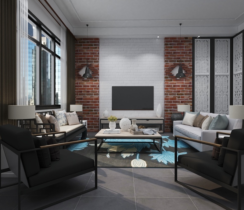 Chinese style living room