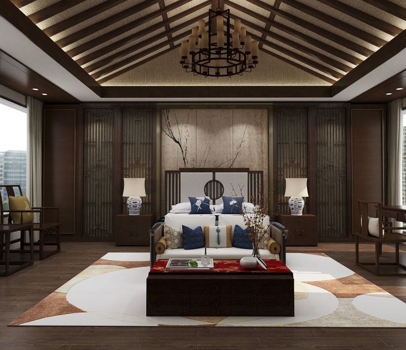 Chinese style bedroom