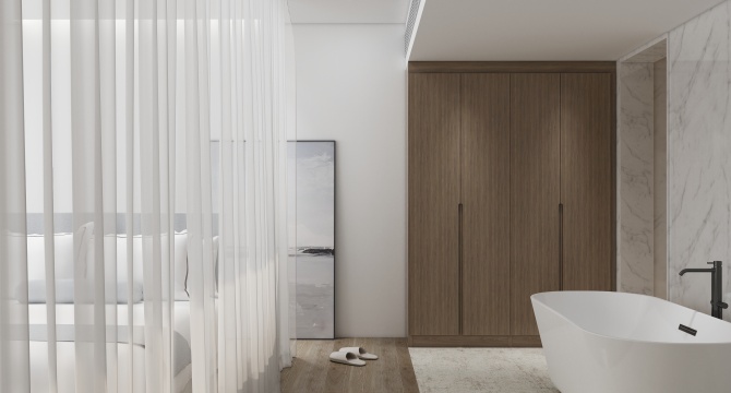 Modern bedroom