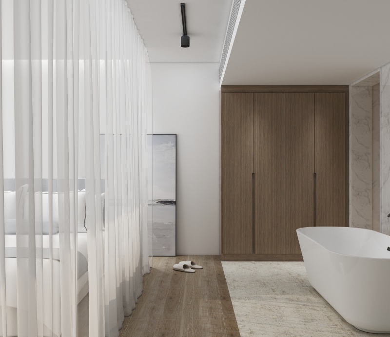 Modern bedroom
