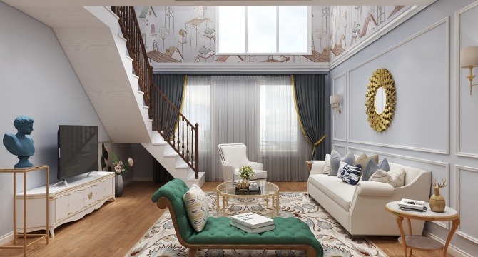 American living room