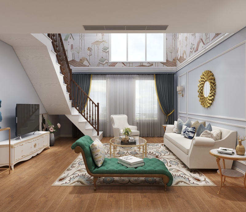 American living room