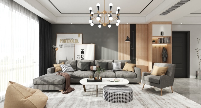 Nordic living room