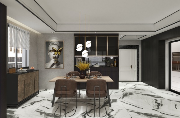 Modern restaurant
