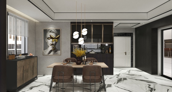 Modern restaurant