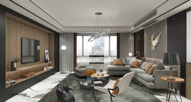 Modern living room