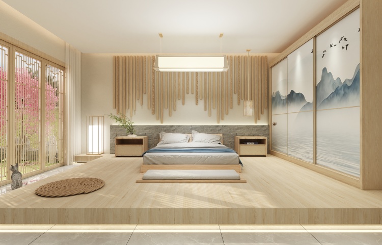 Japanese style bedroom