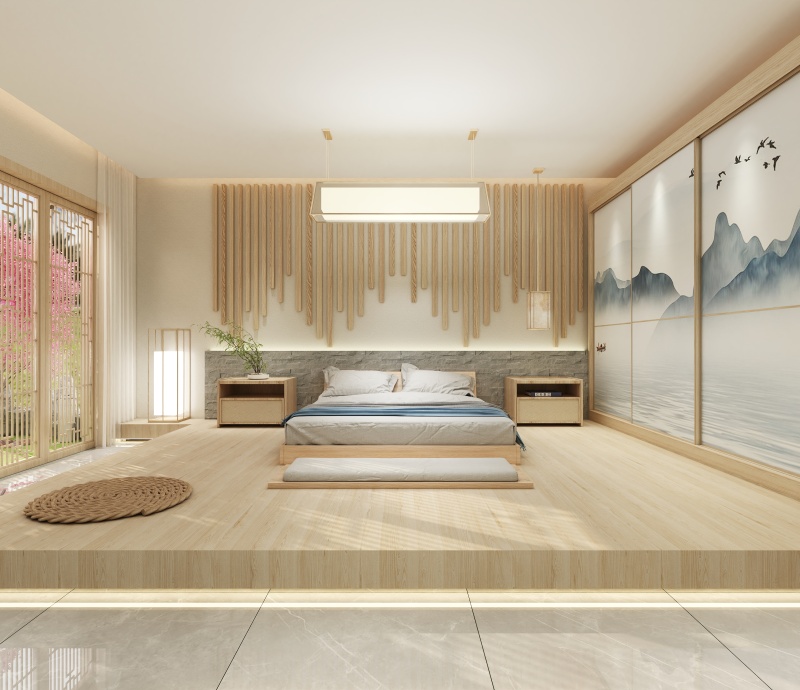 Japanese style bedroom