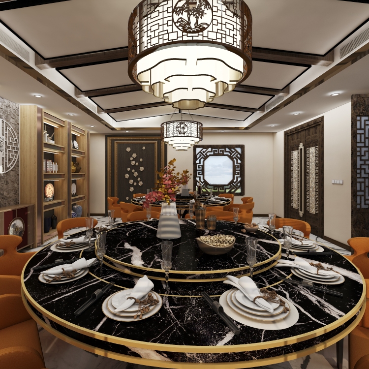 Oriental Style Banquet Hall & Formal Dining Room