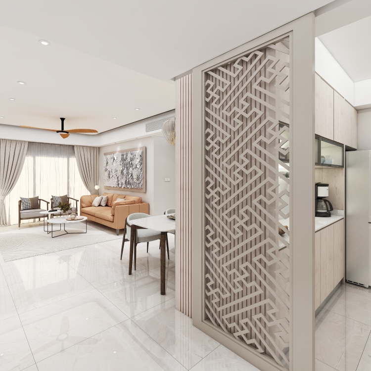 Modern Oriental 3 Bedroom Condo