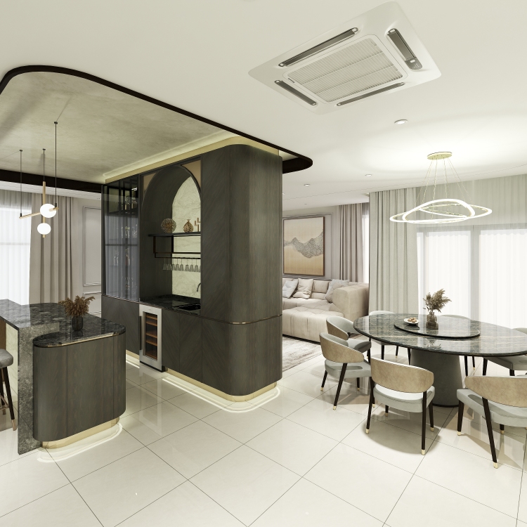 2 storey Cluster House