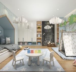 Spring and Landscape Garden-Starlight Forest