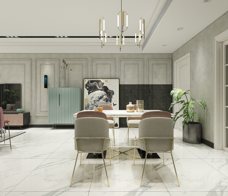 Light luxury restaurant