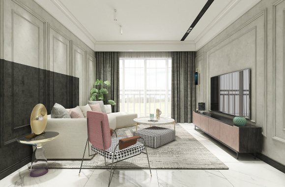 Light luxury living room