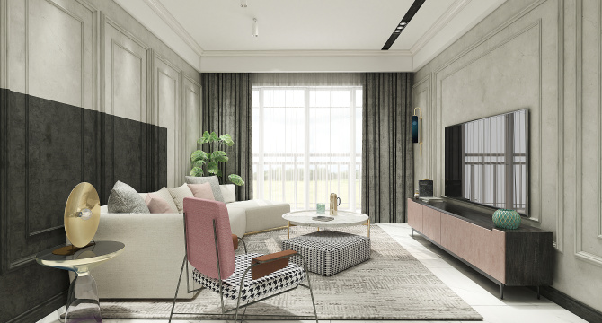 Light luxury living room