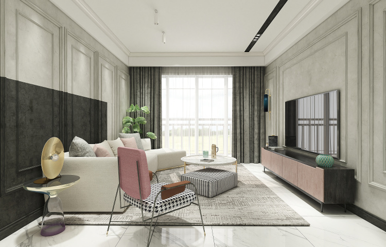 Light luxury living room