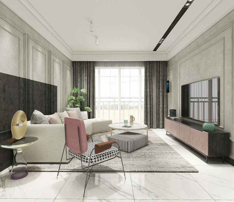 Light luxury living room